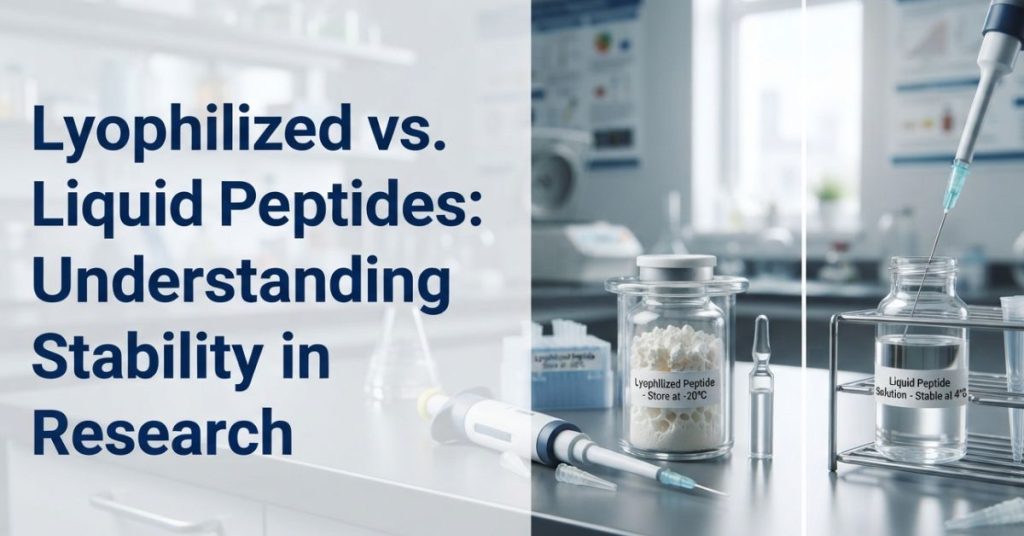 Lyophilized vs. Liquid Peptides