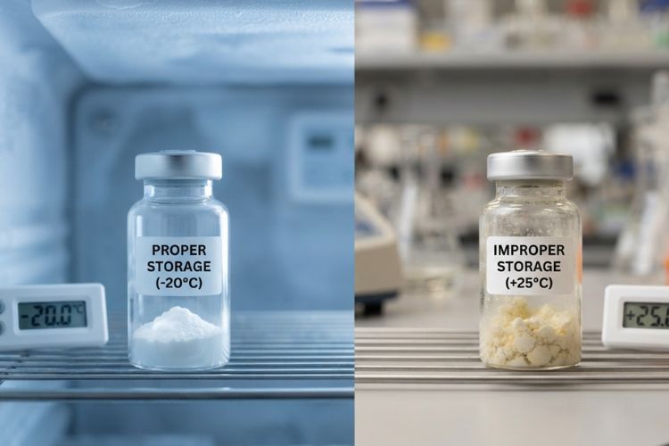 Temperature Matters in Peptide Storage